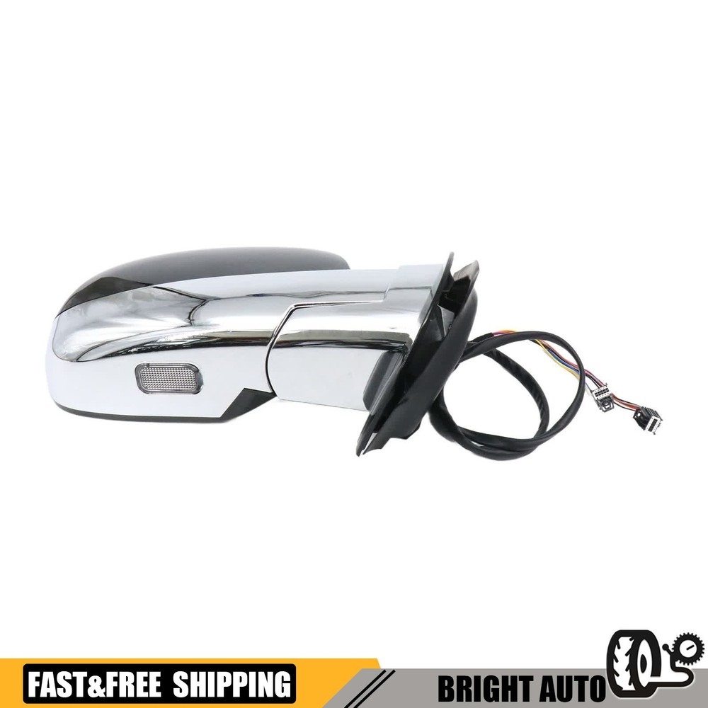 Right Side Mirror Power Folding Heated For 2007-2014 Cadillac Escalade