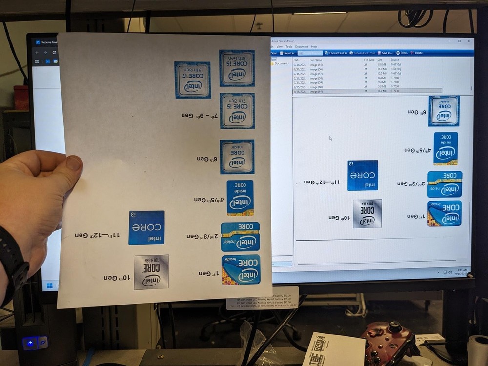 FUJITSU FI-7030 DOCUMENT SCANNER (NO POWER SUPPLY)