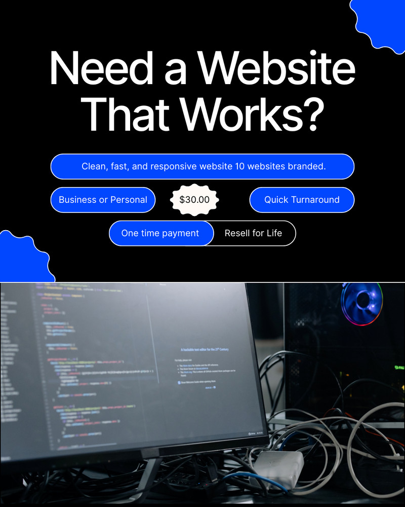 Resell 10 html websites