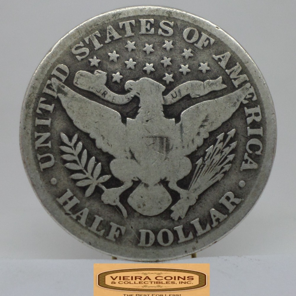 1904 Barber Silver Half Dollar - #C55759NQ