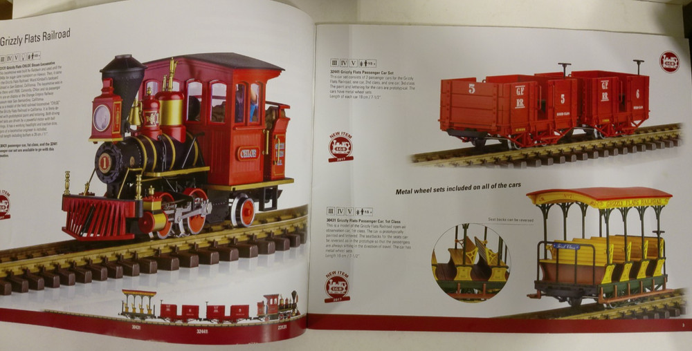 LGB US Models for 2017 Catalog
