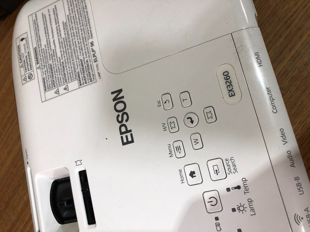 Epson EX3260 H842A Projector - Untested