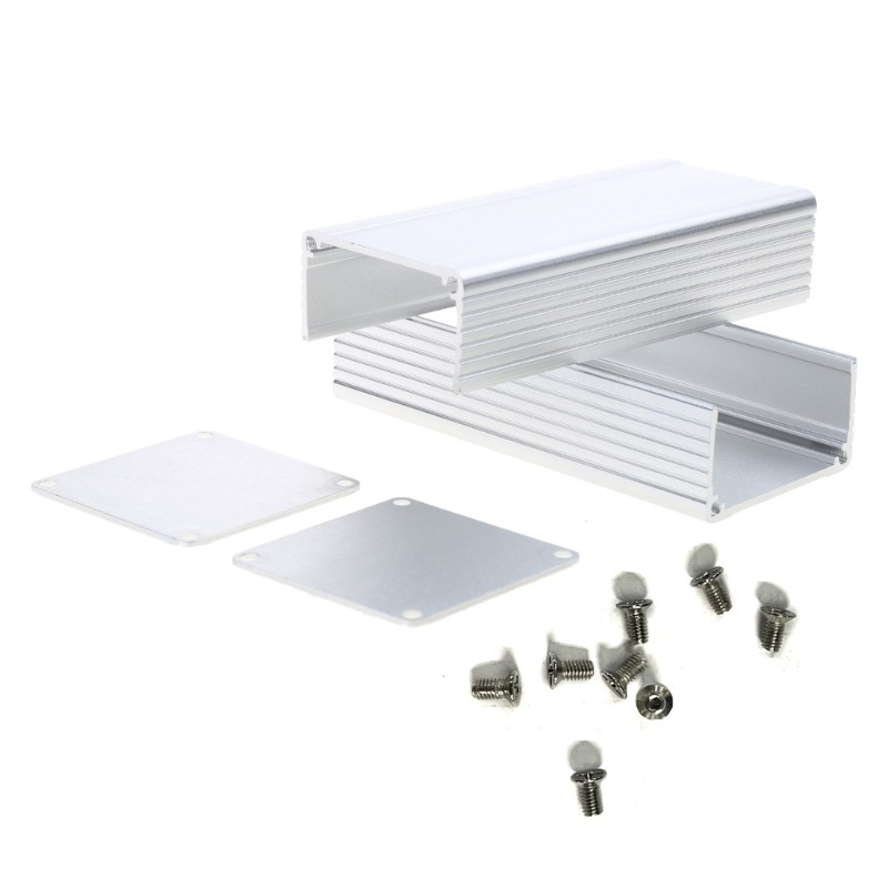 Aluminum Cooling Box DIY Electronic Project Enclosure for Case for Shell Protect