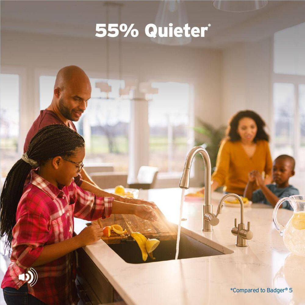 Power .75HP, 3/4 HP Garbage Disposal, EZ Connect Continuous Feed Food Waste Disp