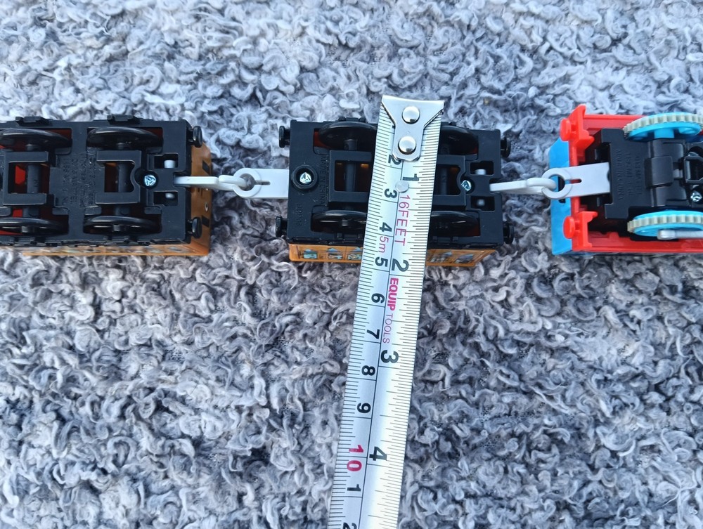 Thomas The Tank Engine Trackmaster :- Thomas Plus Clara & Clarabel Working