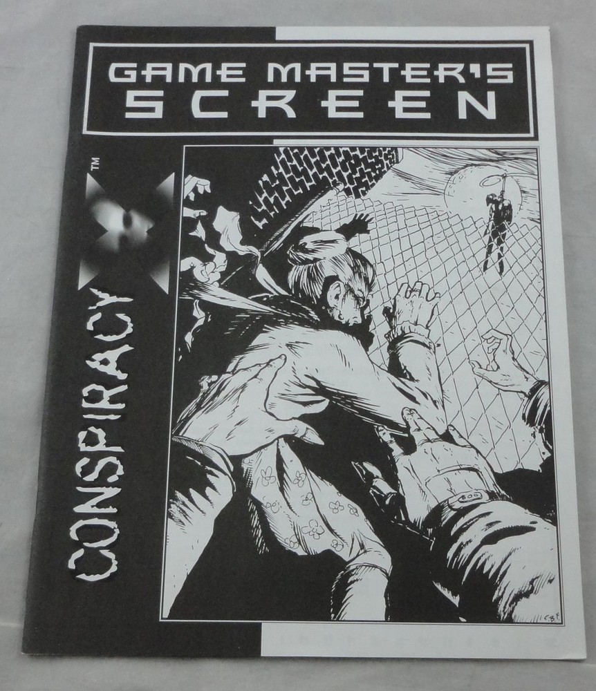 Conspiracy X RPG: Game Master's Screen (Adventure book ONLY)