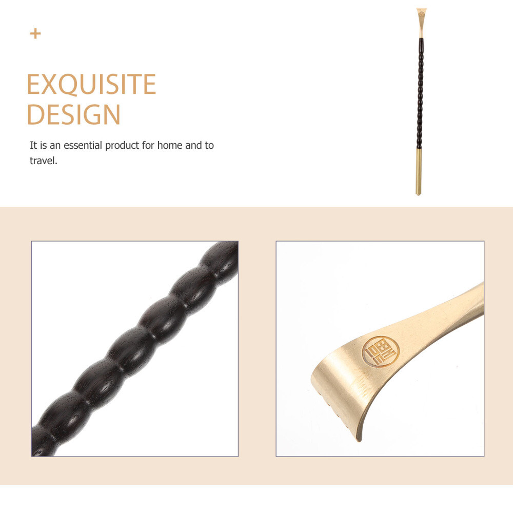 Copper Wooden Back Scratcher Elder Ergonomic Manual