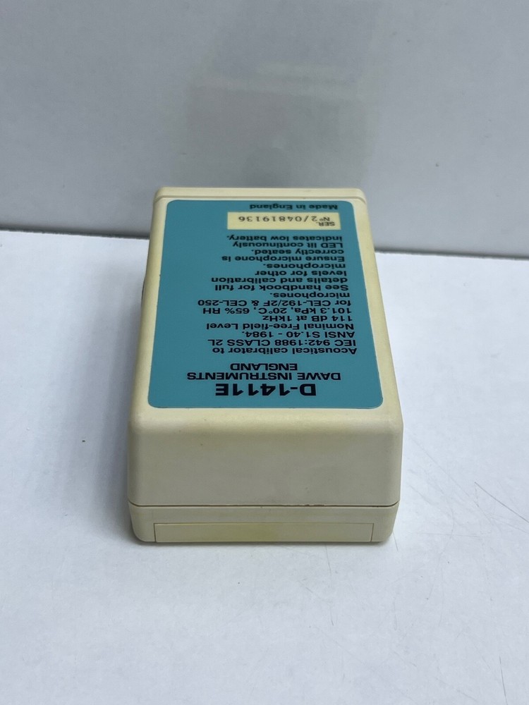 DAWE D-1411E ACOUSTICAL CALIBRATOR
