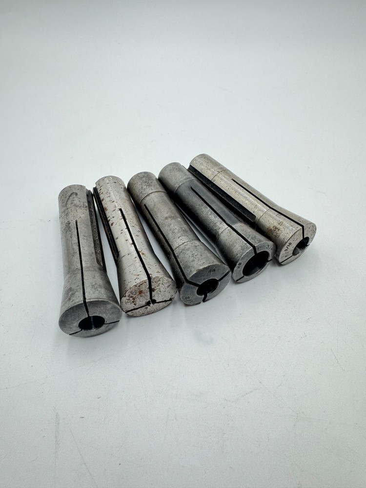R8 Collet Set 5 Pieces Various Size