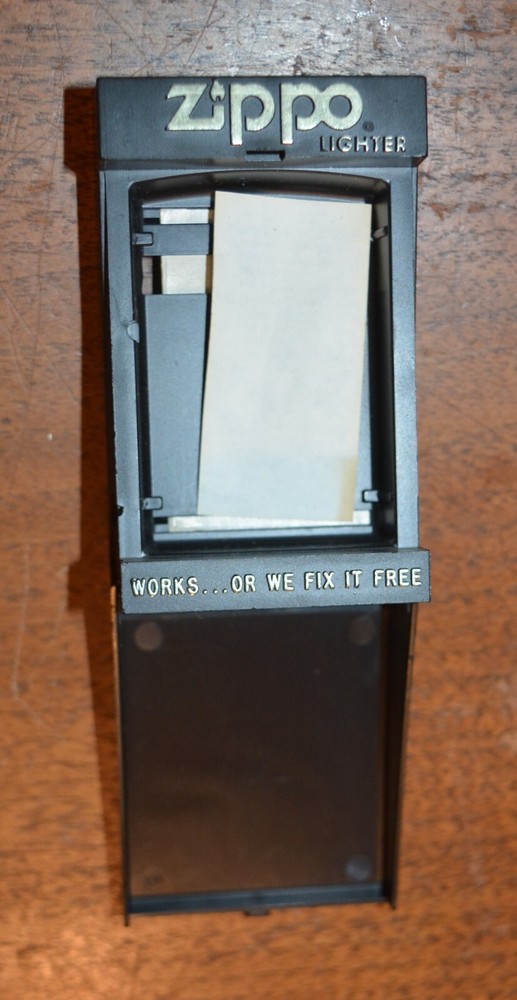 VTG ZIPPO Lighters (5) TWO CASES