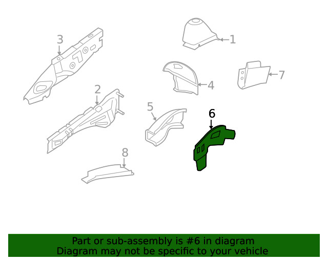 Genuine GM Outer Rail 13129784