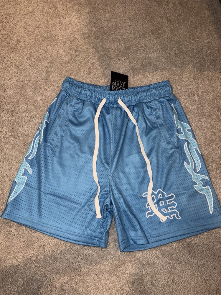 Mixed Emotion Blue Shorts