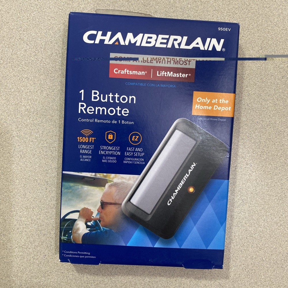 CHAMBERLAIN 1 Button Remote 950EV NEW