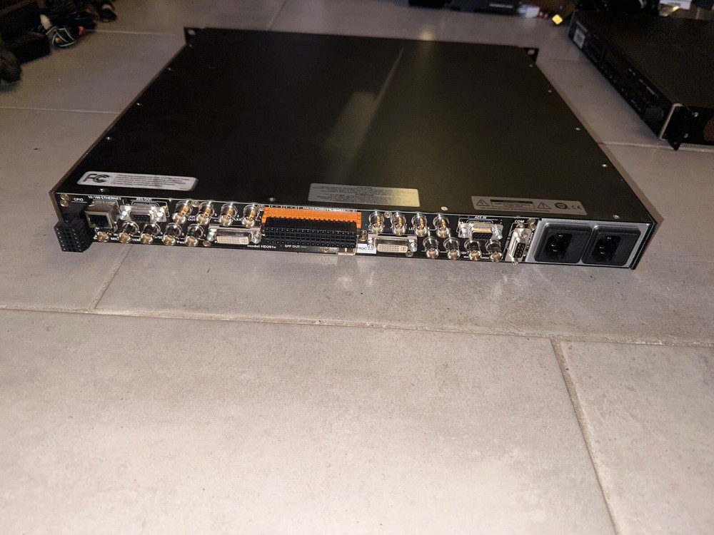 Evertz PassPort HD2012 1RU Multi-Path Video Converter Frame Synchronizer