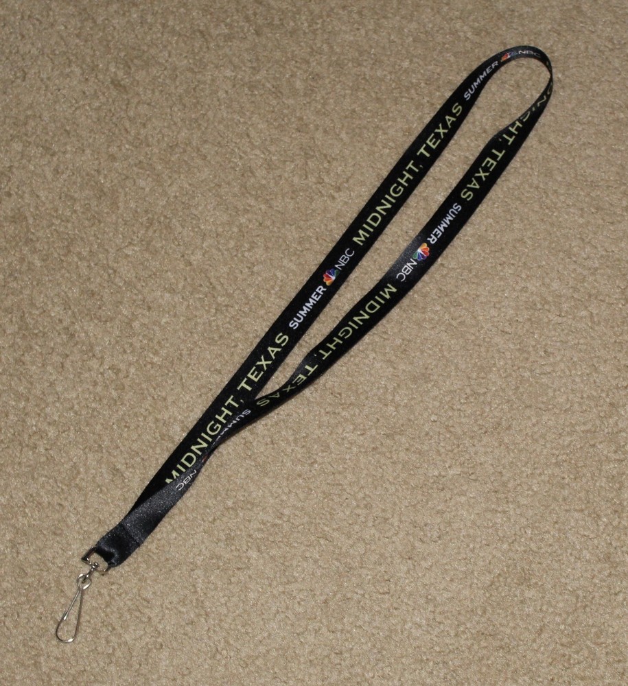SDCC NBC MIDNIGHT TEXAS LANYARD