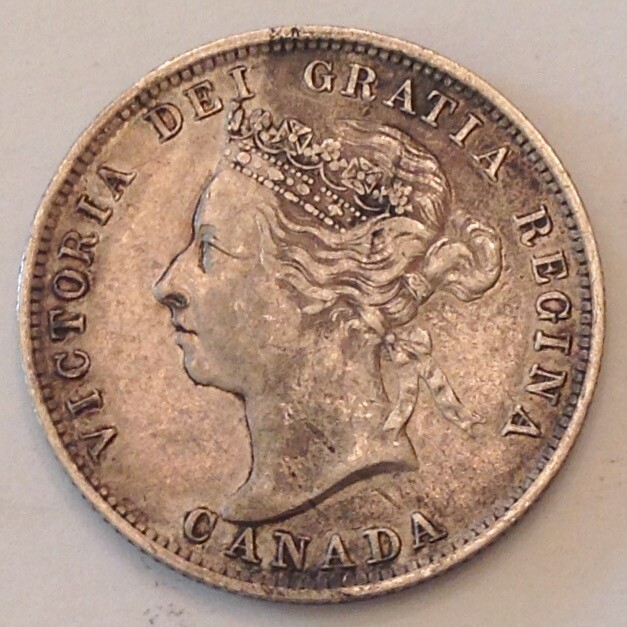 - Canada 1901 Victoria 25 Cents