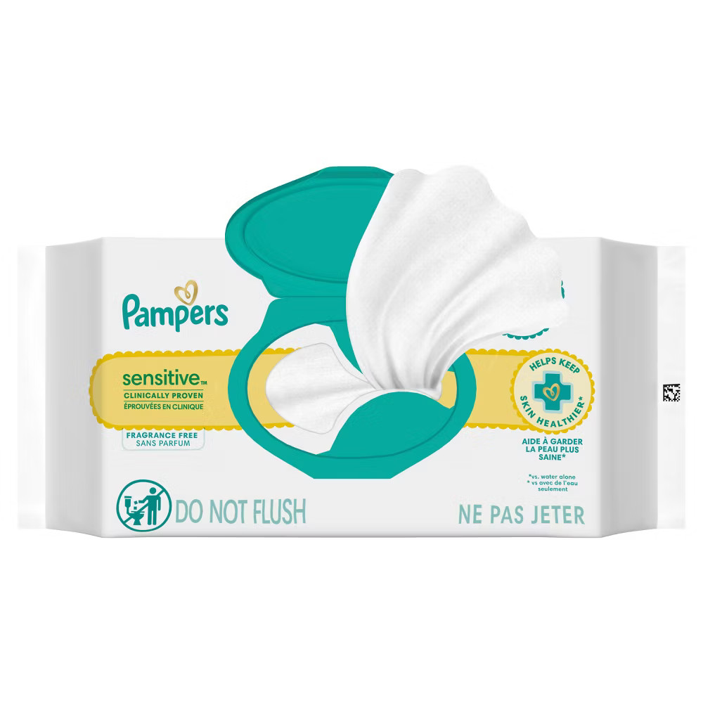 Pampers Sensitive Baby Wipes - 84ct