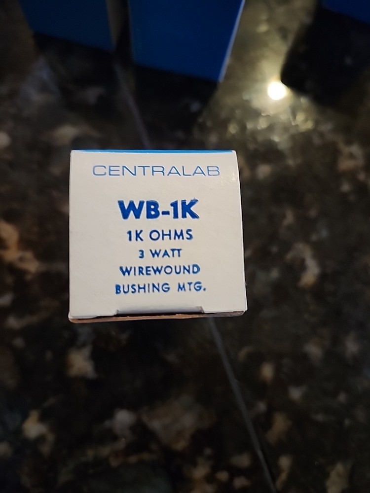 WP-1k CENTRALAB 100 OHMS 3 WATT WIREWOUND