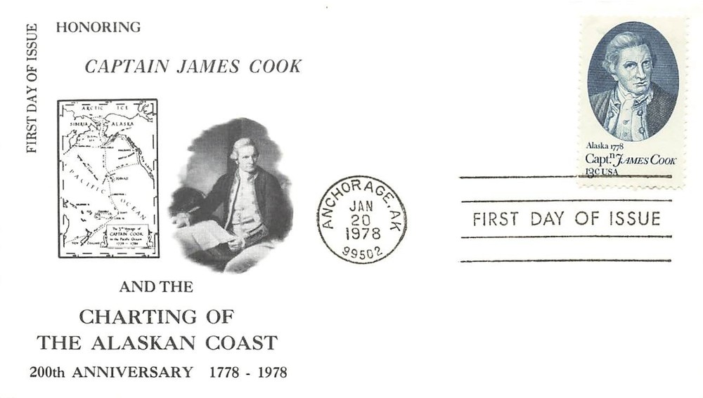 1732 13c CAPTAIN COOK - Unknown maker