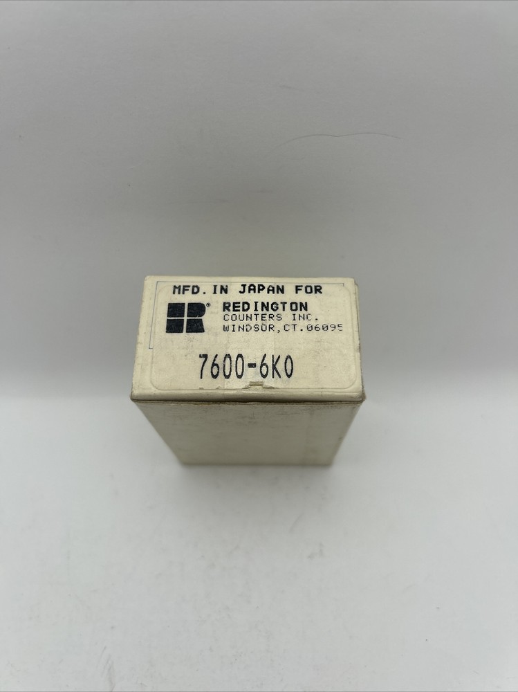Redington Counters 7600-6KO ADC Hour Meter Resettable *NEW*