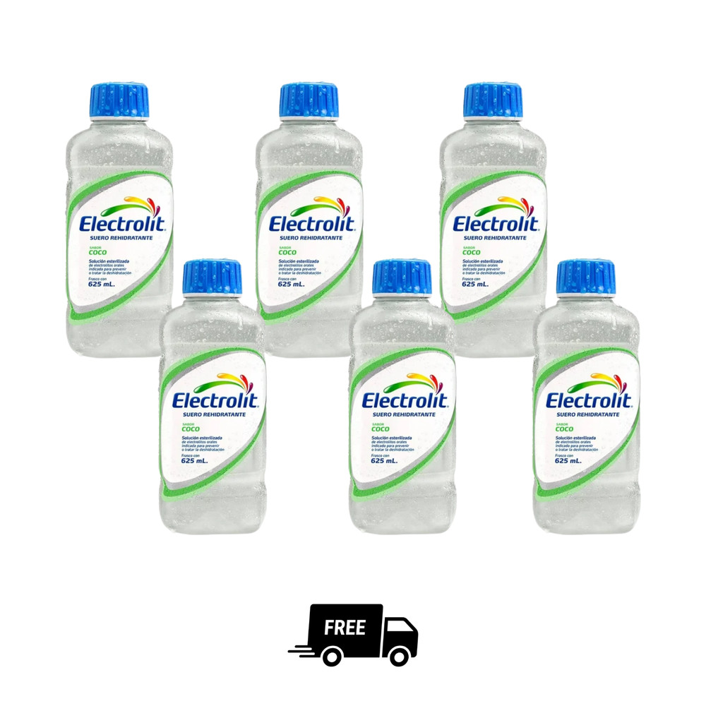 6-Pack Electrolit Coco Electrolyte Drink 625ml