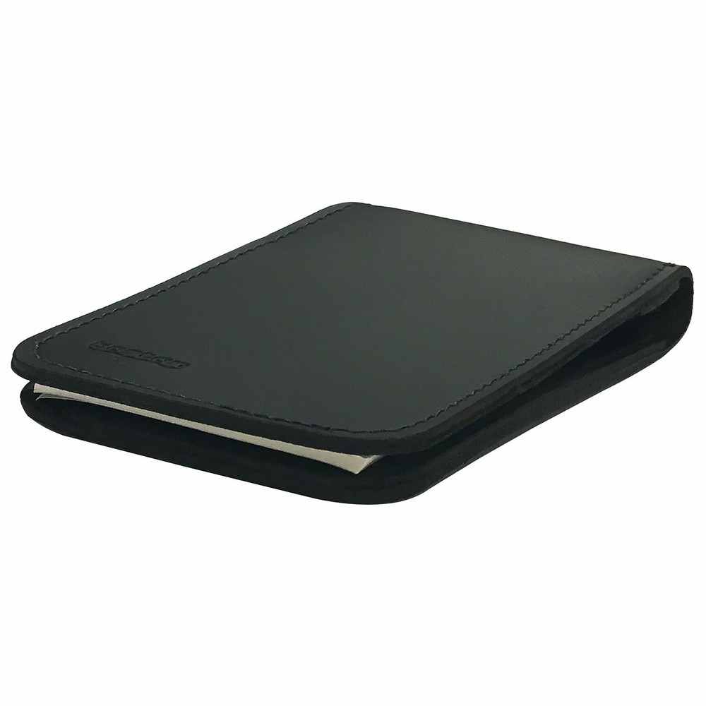 Memo Book Cover Scratch Pad Holder 3" X 5" Solid Thick Leather Pocket Notebook