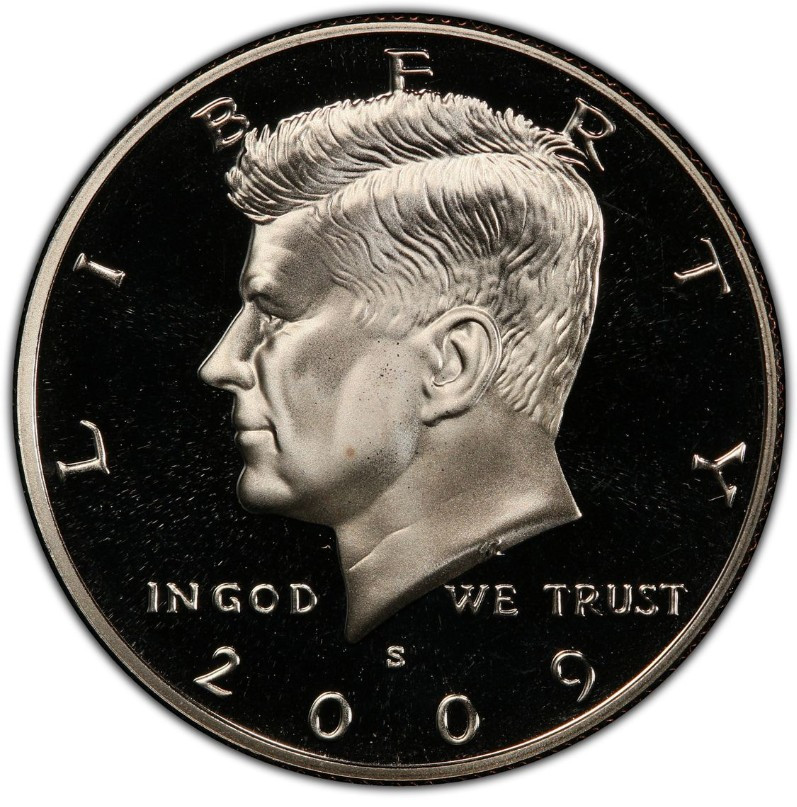 2009-S Clad Proof Kennedy Half Dollar 50C