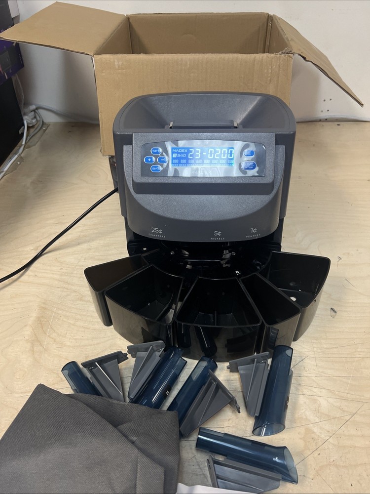 Nadex S540 Coin Sorting Machine Sorting Made Simple