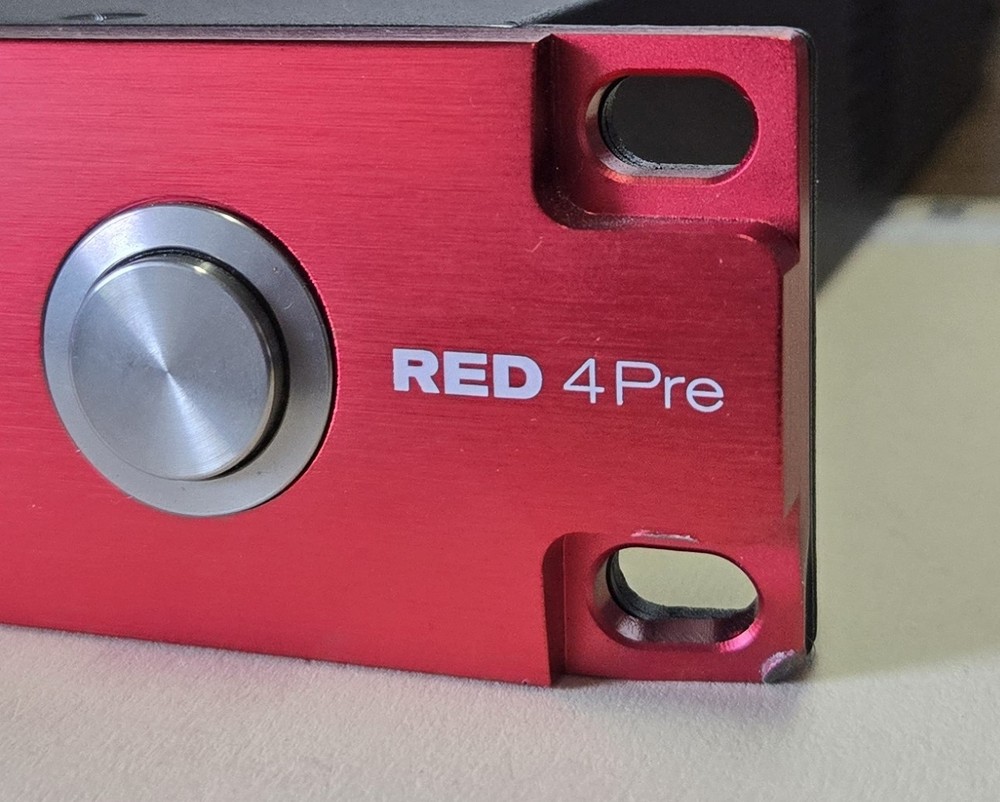 Focusrite Red 4 Pre Audio Interface Thunderbolt Dante Pro Tools HD