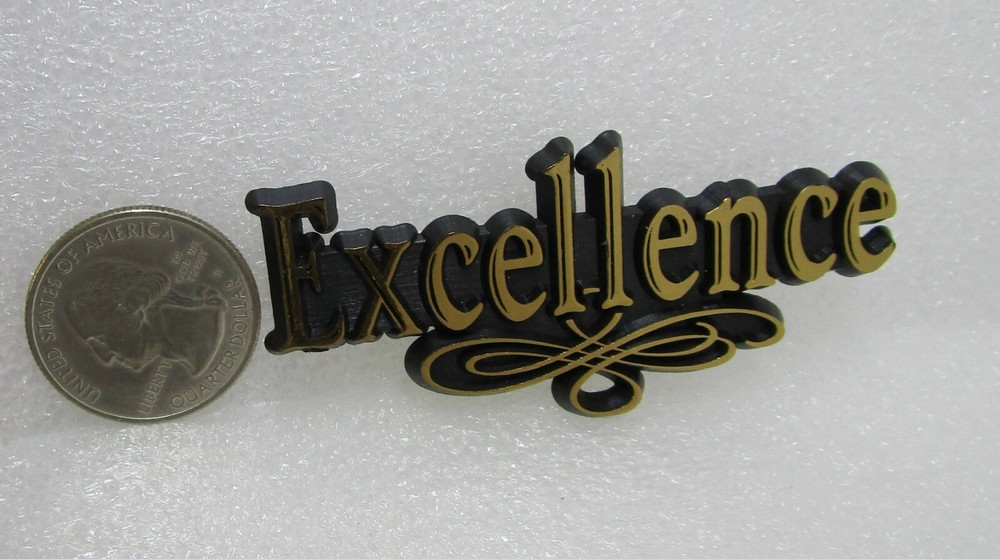 Excellence Plastic Button Pin