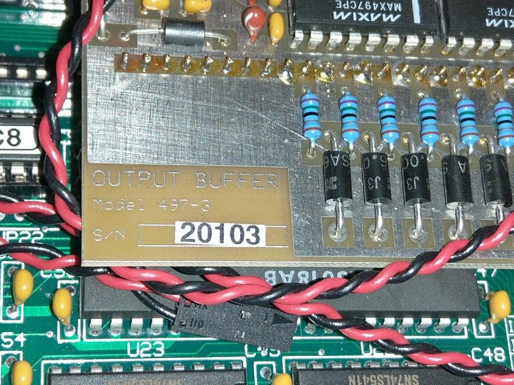 Wray Associates Anderson Microswitcher Plus Vcpc-44 Output Buffer 497-3 Module