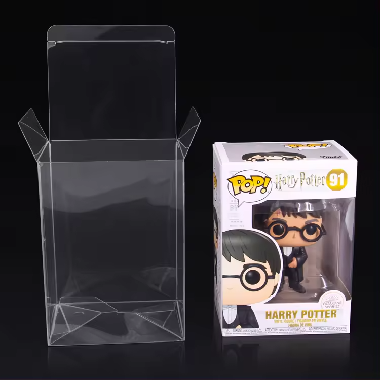 100 Funko Pop Protector Case for 4" Boxes Vinyl Figures Extra Thick .50mm Displa