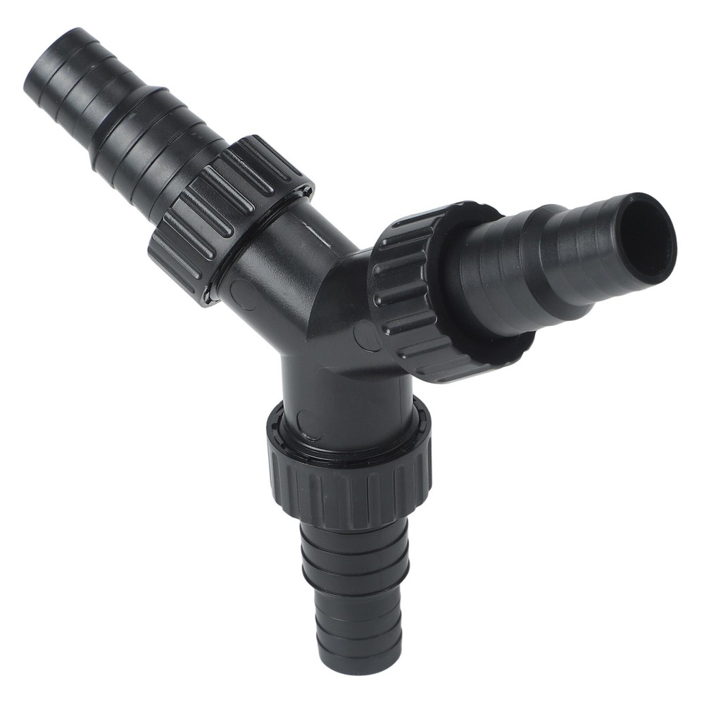 Connect and Split Pond Hoses Efficiently with Adjustable Splitter Connector
