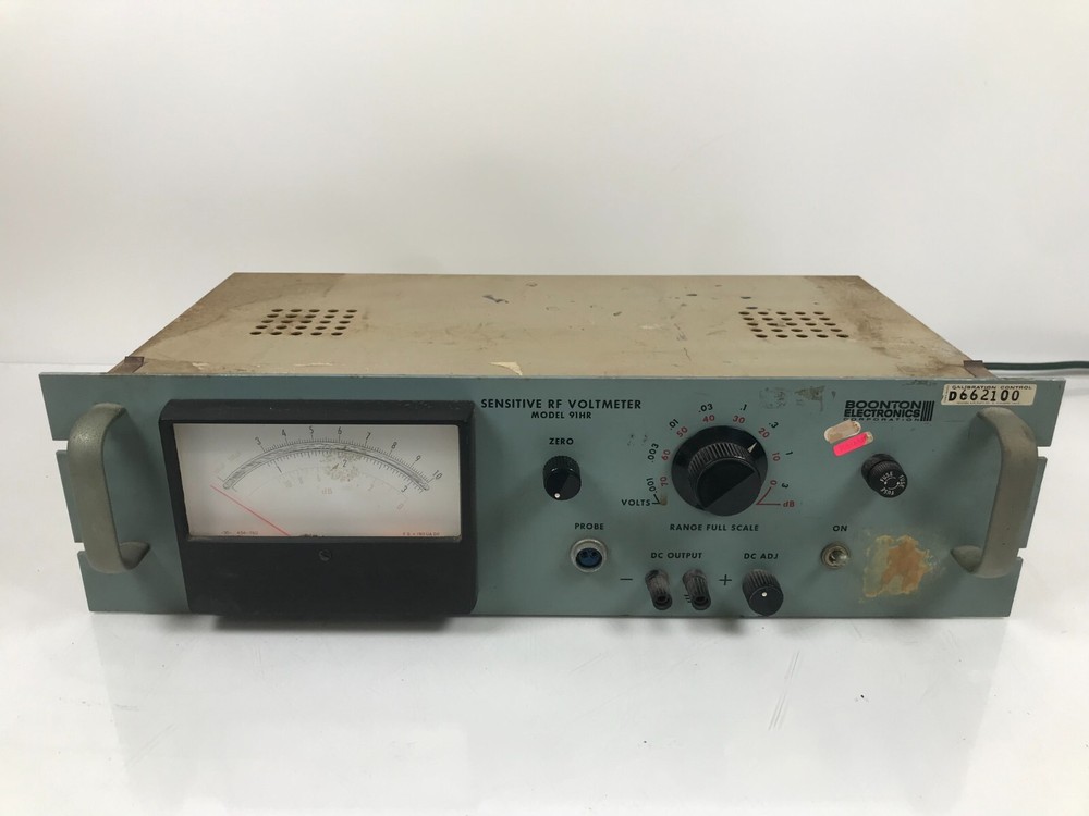 Boonton Electronics Corp. 91HR Sensitive RF Voltmeter