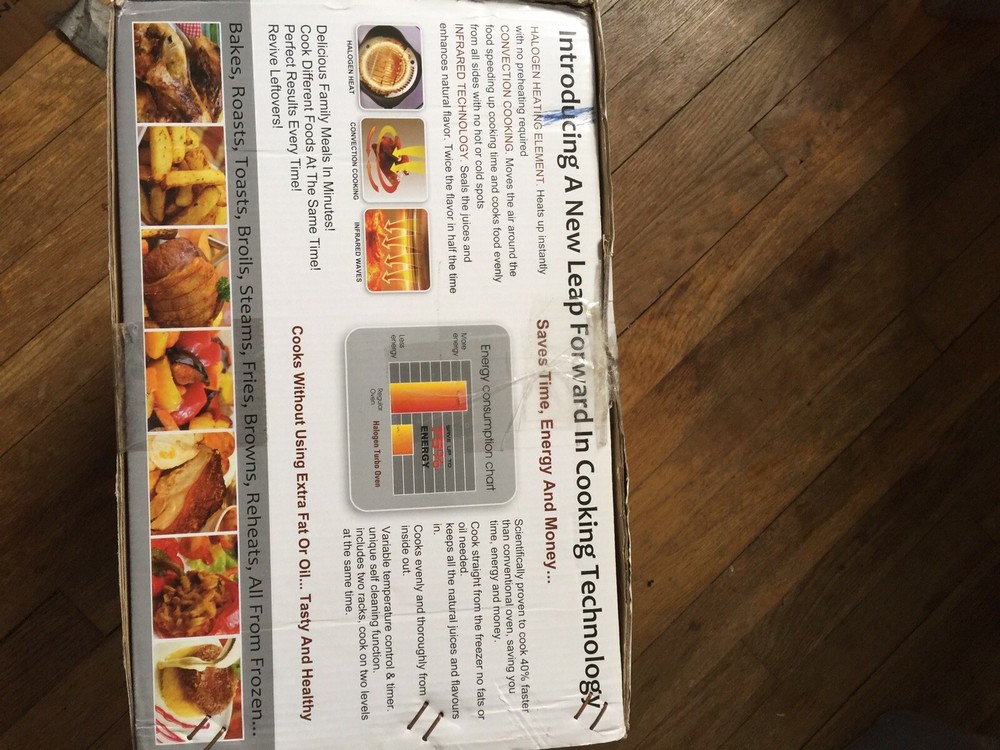 Halogen Turbo Oven Model 787