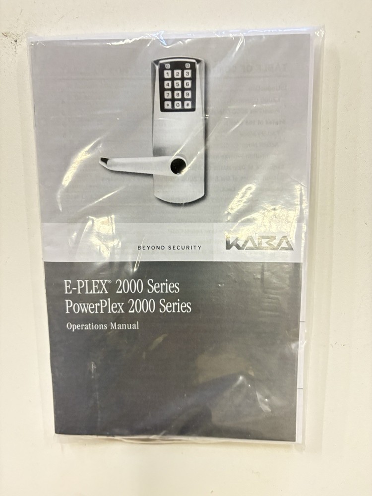 Dormakaba E201uxsll-626-41 Electronic Locks, 2000, Exit Trim