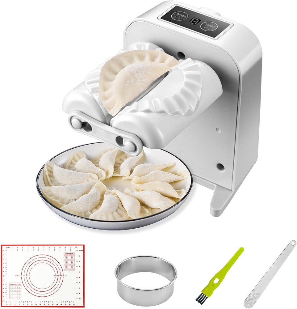 Automatic Dumpling Maker Machine, Electric Dumpling Maker,Removable Empanada Mak