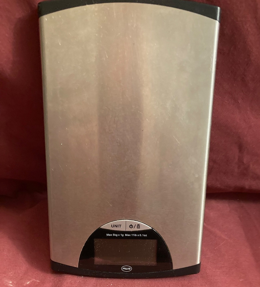 AWS Postal Digital Shipping Scale, Battery Powered, Max 11 lbs