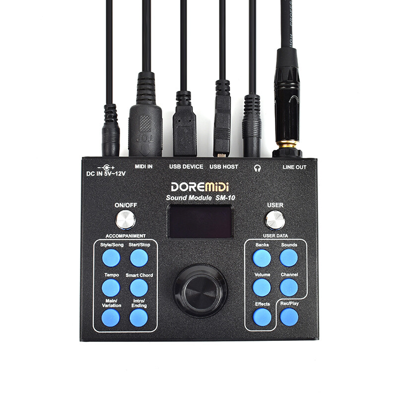 DOREMiDi MIDI Sound Module & Auto Accompaniment Box