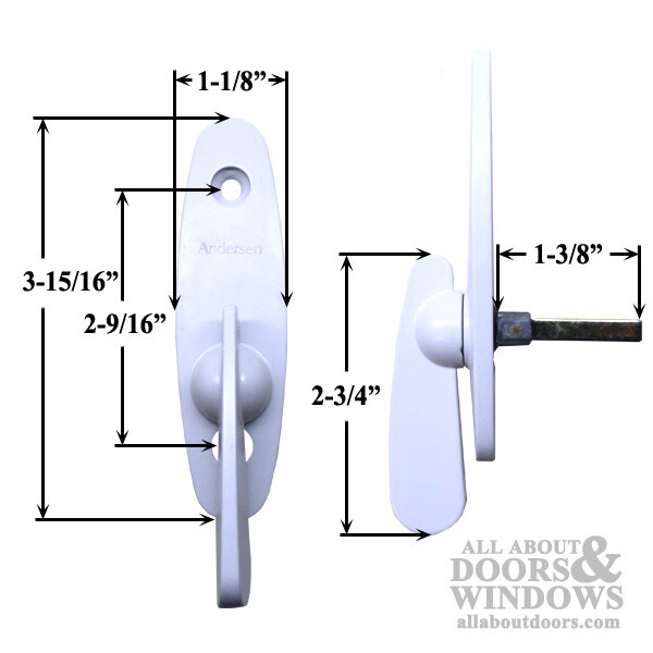 Andersen Thumb Latch Sliding Doors New Style Tribeca Interior Thumb Latch White
