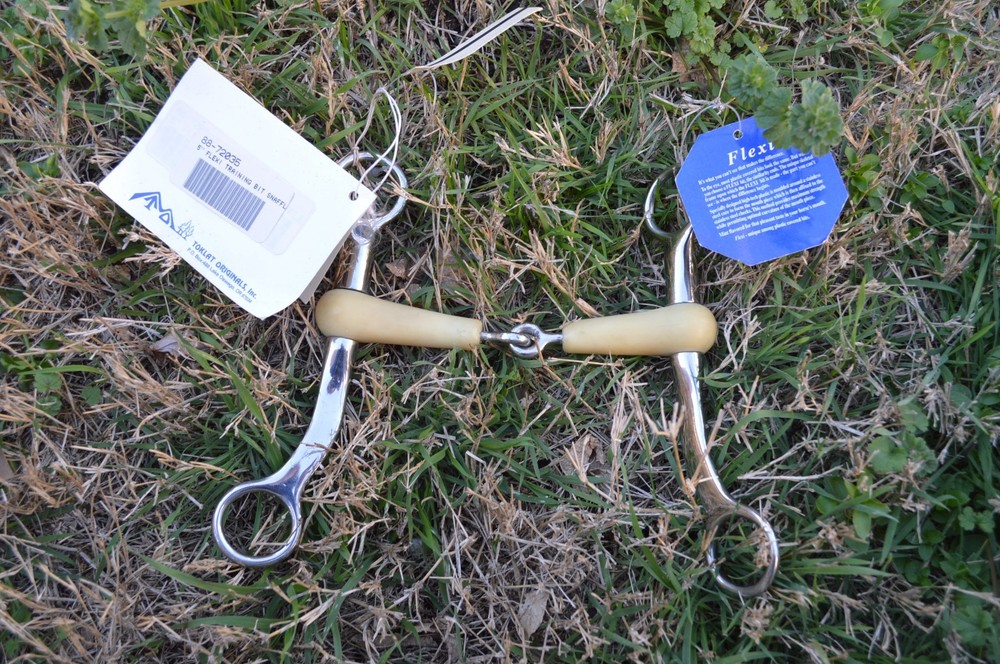 Toklat 5" Flexi Training Snaffle Bit Horse