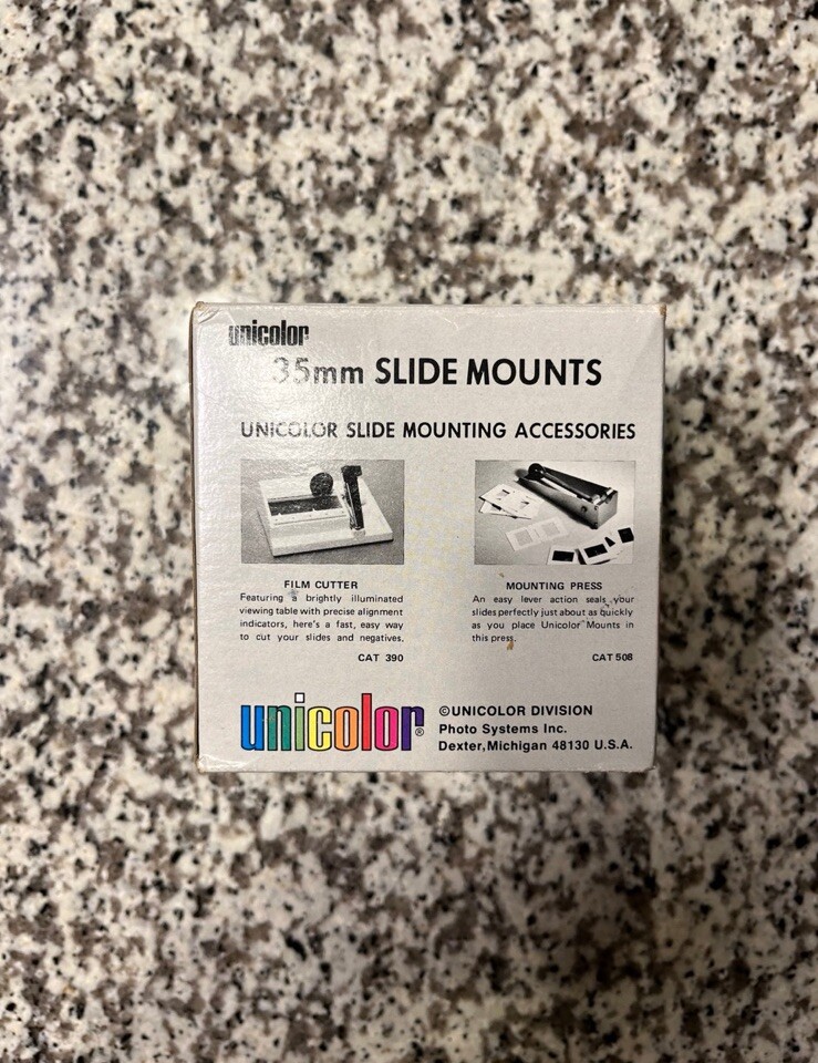 Unicolor 35mm slide mounts