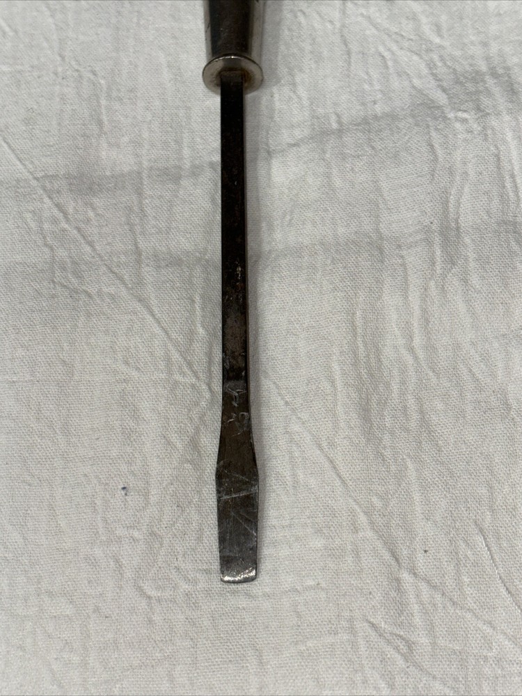 Vintage Mac Tools Flathead Screwdriver Mac Imprinted 10.5” Total Length