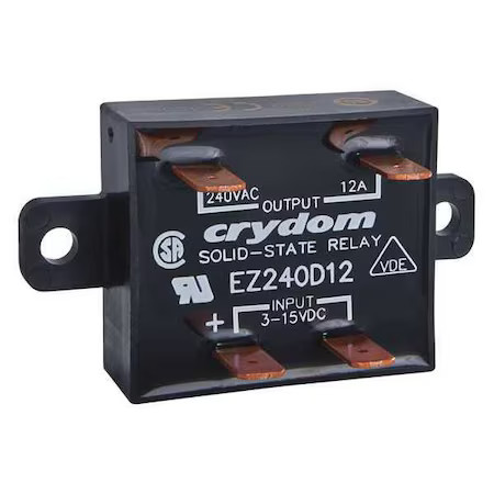 Crydom Eze240d18 Solid State Relay, 1 Phase, Faston, Panel, Scr