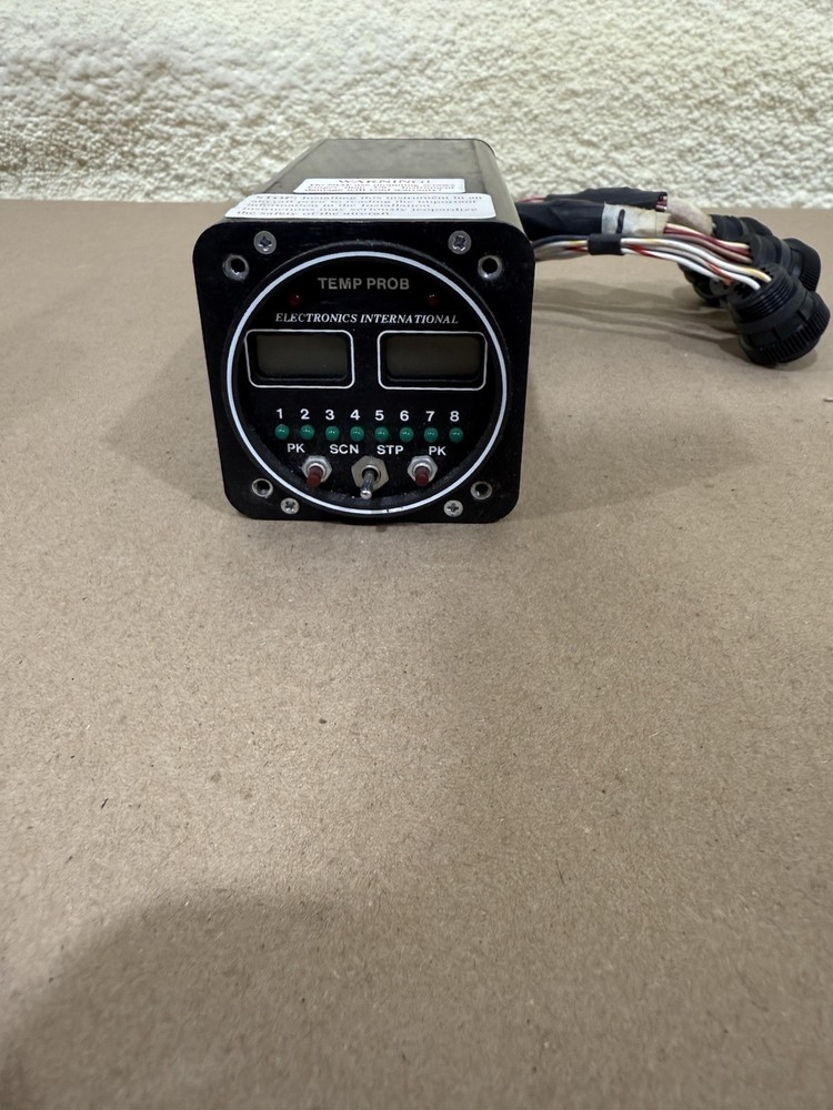 Electronics International engine monitor analyzer US-8A-4