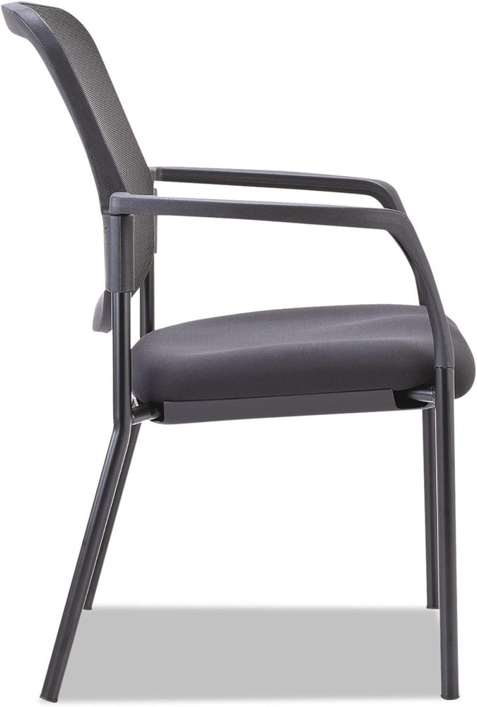 ALE Mesh Guest Stacking Chair Black