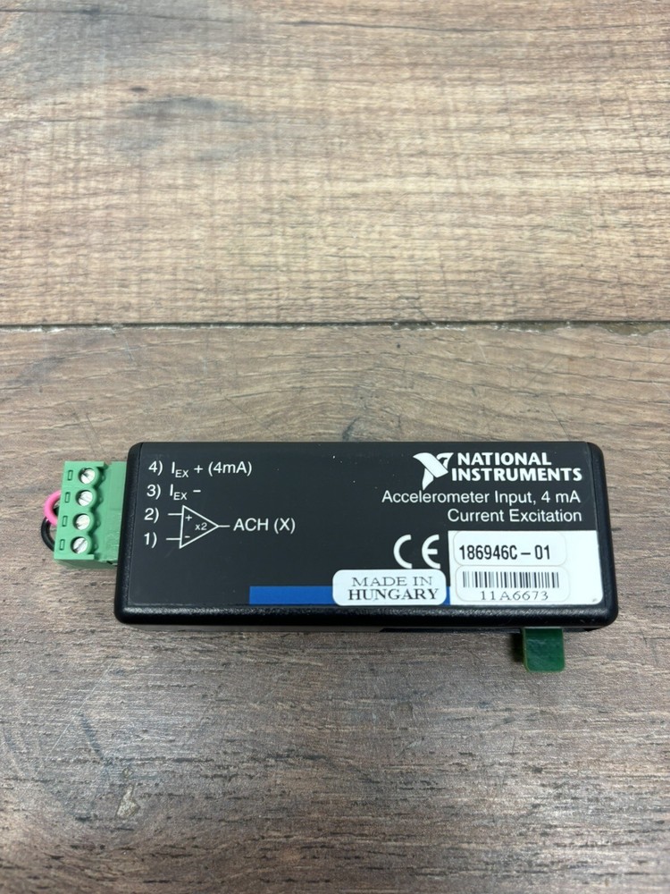 National Instruments NI SCC-ACC01 Accelerometer Input 4mA Current Excitation
