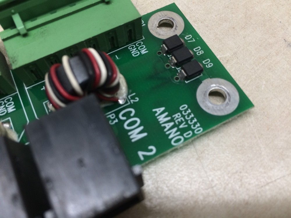 Amano 033330 Com Board U-14130 Interface Parking Meter