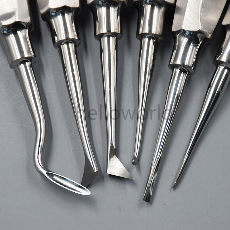 Dental Extraction Elevators Luxation Apical Root Tip Elevator Kit 13 Pcs/set