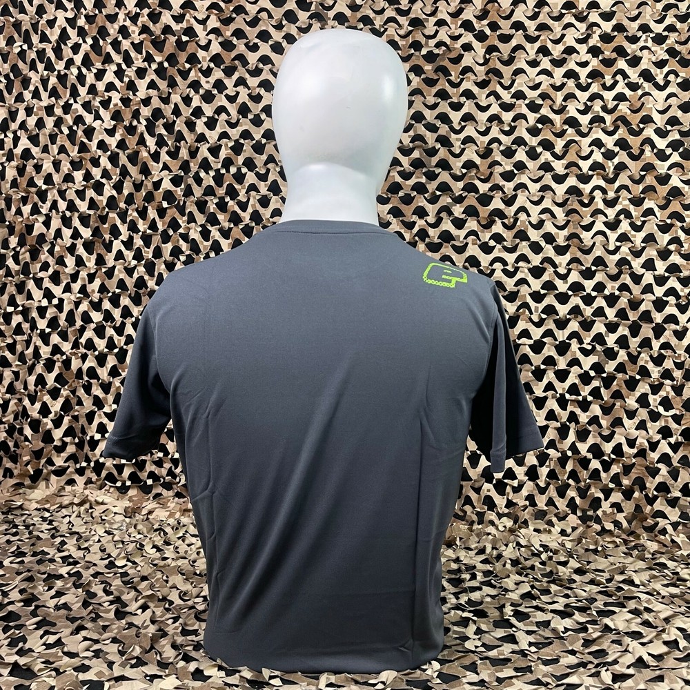 NEW Planet Eclipse Blok Pro-Formance T-Shirt - Grey - Small